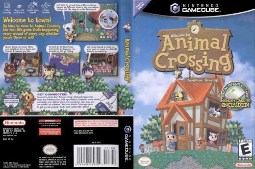 Animal Crossing (Europe) (En,Fr,De,Es,It) Cover - Click for full size image